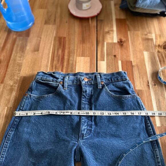 Vintage Wrangler Straight Leg Jeans High Waisted - Picture 8 of 10